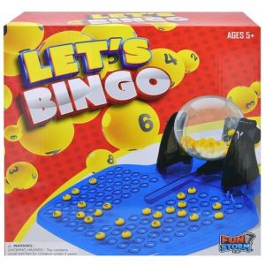 B1-429 Bingo Game In Cage  In Deluxe  Game Box