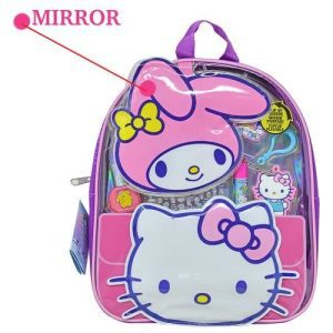 T2-814 Hello Kitty & Friends Cosmetics In Mini  Backpack