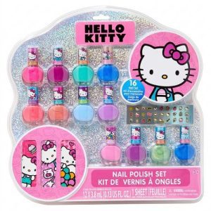 T2-832 Hello Kitty 12 Pce Nail Polish Set