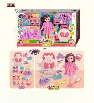 T2-369 Doll W/ Accessories Box Play Set
