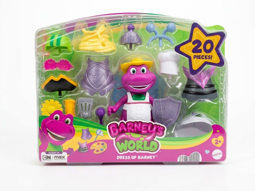 T3-146 Barney DDC Dress Up Figure 20Pcs Set