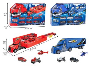 T1- 869 Friction power Turbo Launch carrier with 6 vehicles