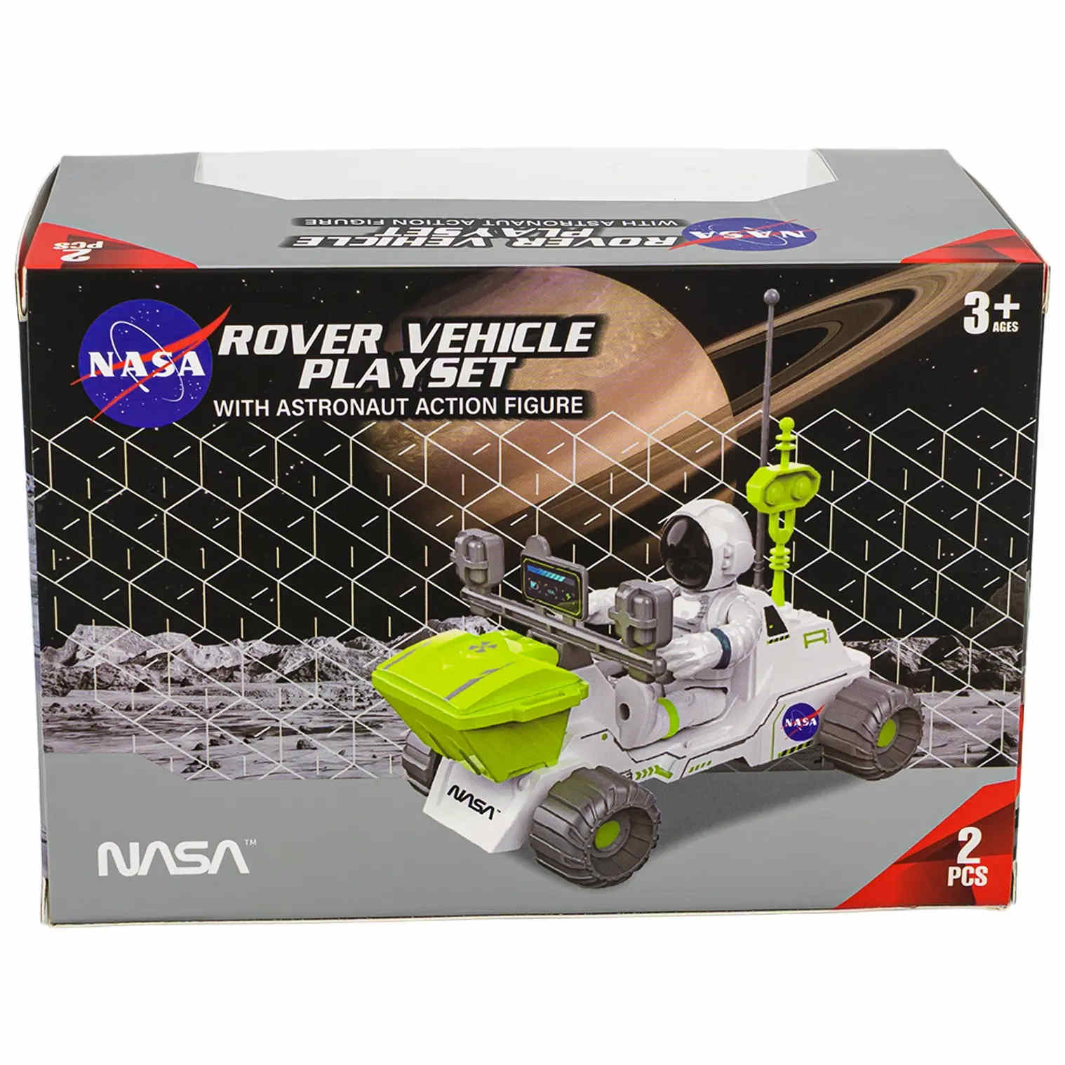 T1-886 NASA Rover Vehicle with Astronaut Action Figure Toy Playset, 2pcs - Image 5