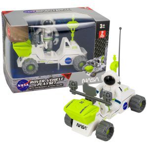 T1-886 NASA Rover Vehicle with Astronaut Action Figure Toy Playset, 2pcs