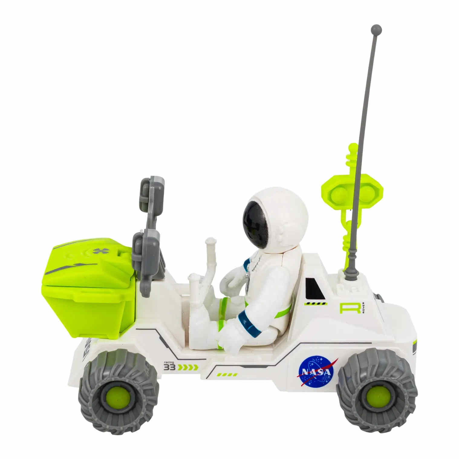 T1-886 NASA Rover Vehicle with Astronaut Action Figure Toy Playset, 2pcs - Image 3