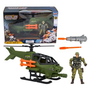 T1-329 Elite Ops Special Force Helicopter Toy Playset