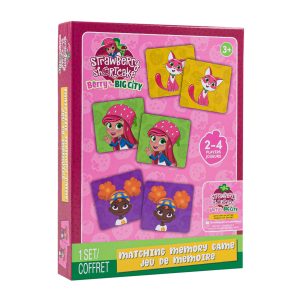 B1-464 Strawberry Shortcake Berry in the Big City Matching Memory Game Set