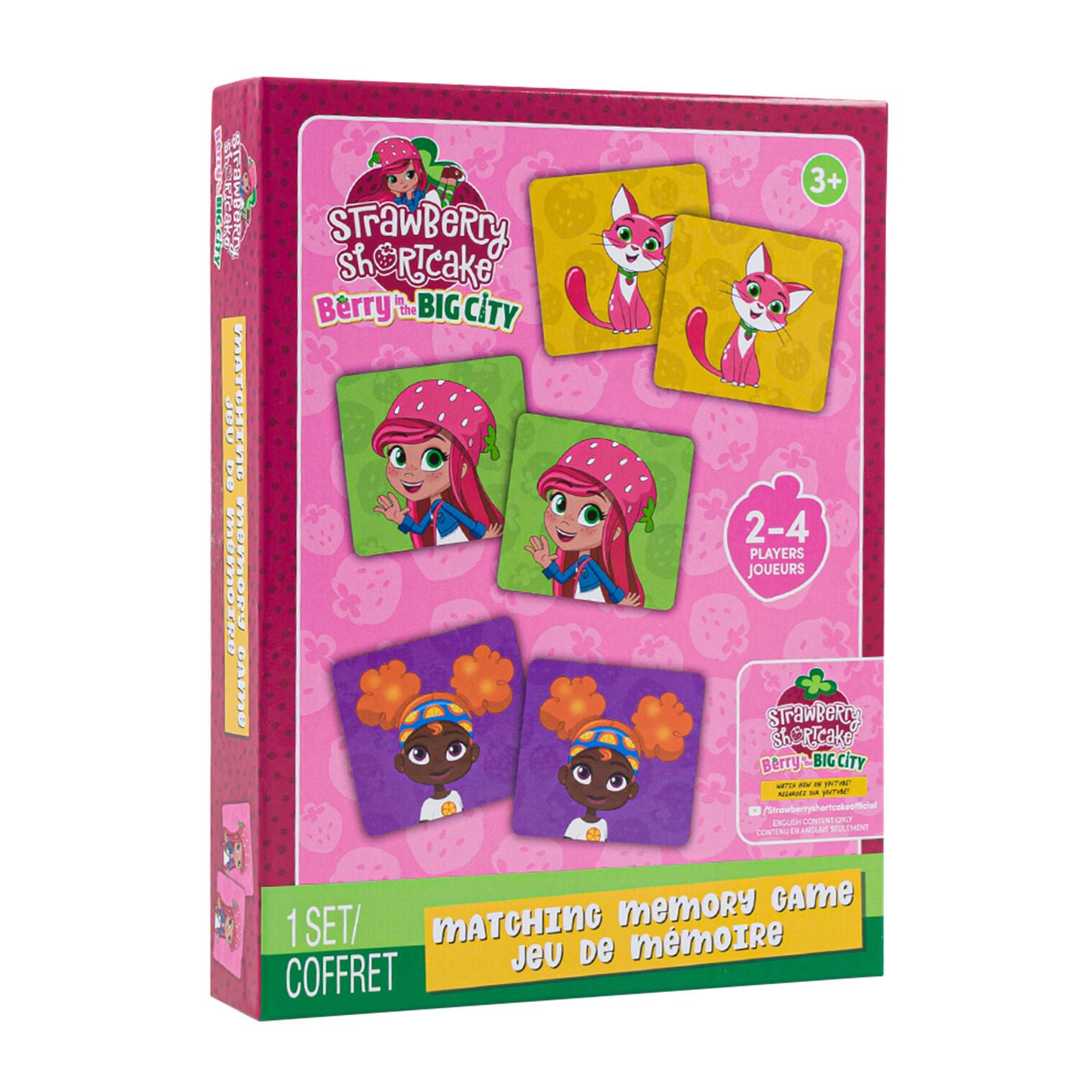B1-464 Strawberry Shortcake Berry in the Big City Matching Memory Game Set