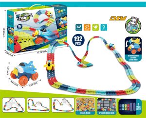 T1-410 192 Pc Universal Track Set with Plane Vehicle